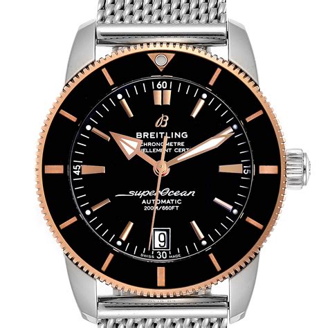 breitling superocean 42 rose gold